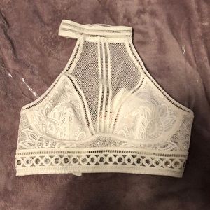White bralette